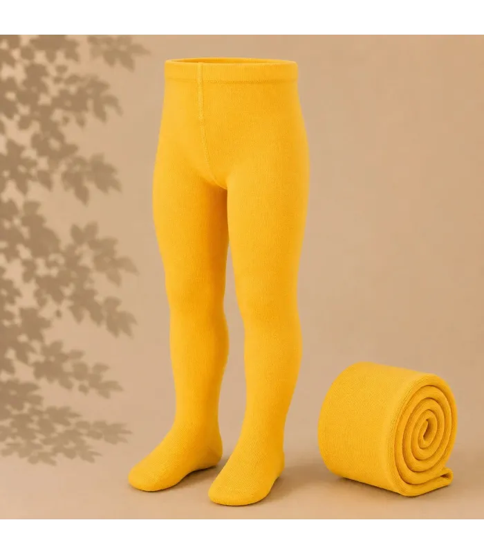 Leotardo Liso Cóndor Amarillo 630 para bebé y niña