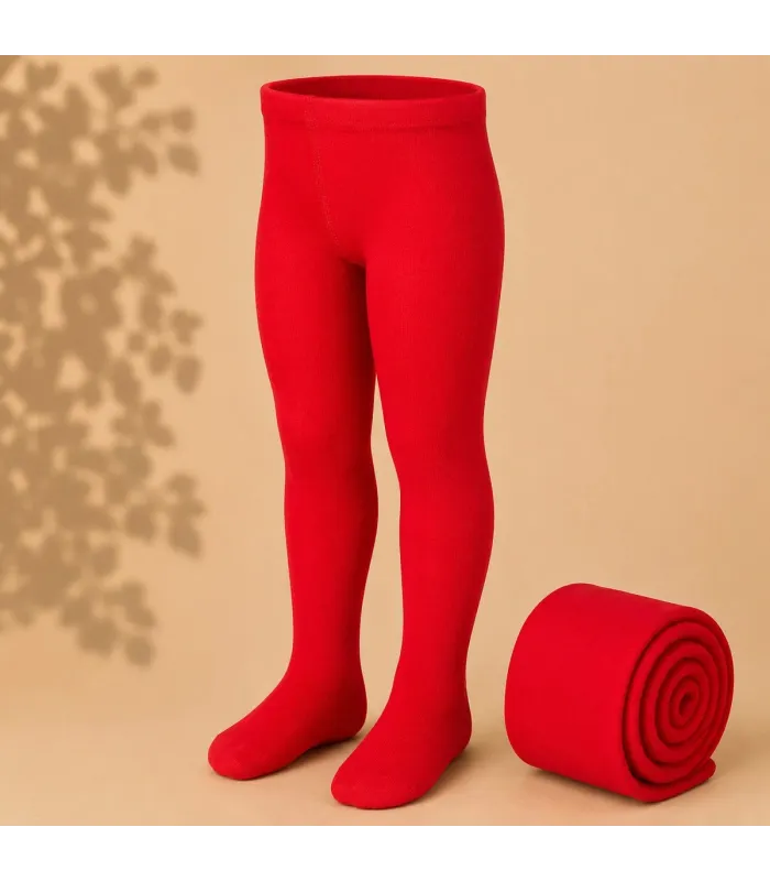Leotardo Liso Cóndor Rojo para Bebé y Niña | Gateos