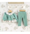 Conjunto Legging bebé mint Calamaro Arosa