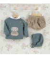 Conjunto Bebe Niño y Capota