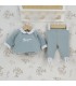 ▶️  Conjunto Felpa Polaina Niño Bosco al por mayor 52132 | Top Baby