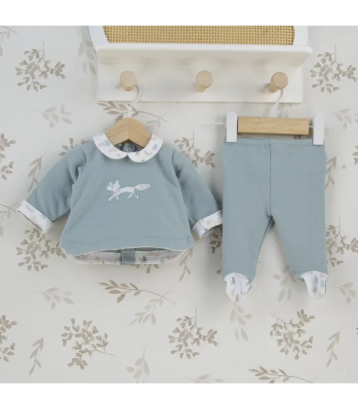 ▶️  Conjunto Felpa Polaina Niño Bosco al por mayor 52132 | Top Baby