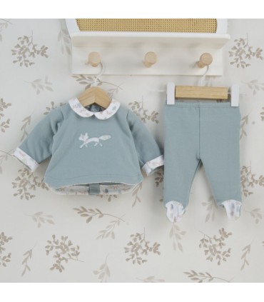 ▶️  Conjunto Felpa Polaina Niño Bosco al por mayor 52132 | Top Baby