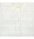 Textura del conjunto Pololo bebé cuadros verde invierno blusa cruda textura labrada cuello volante algodón detalle elegante
