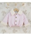 Chaqueta bebé rosa Calamaro Burela