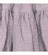 Detalles de la Falda Pantalón Niña Malva algodón bambula cintura elástica fruncida vuelo ligero