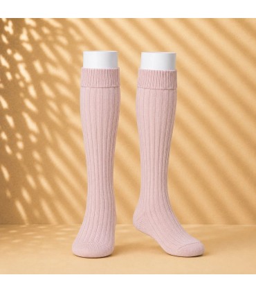 Calcetín Canalé Cóndor Rosa Empolvado 544 de algodón para bebé y niño