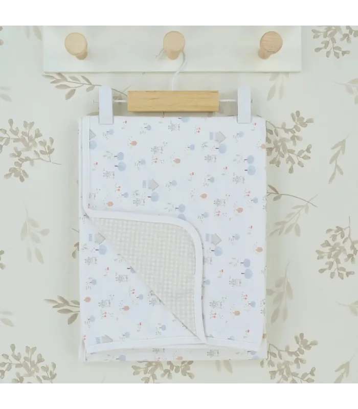▶️  Arrullo Reversible Granja al por mayor 4033 | Top Baby