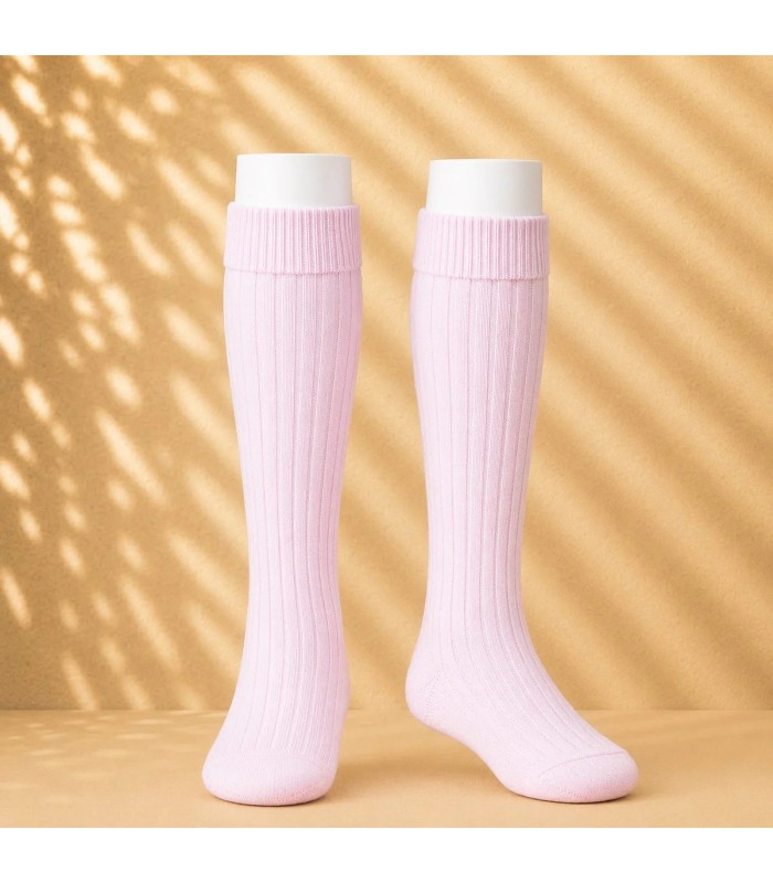Calcetín Canalé Cóndor Rosa 500 de algodón para bebé y niño