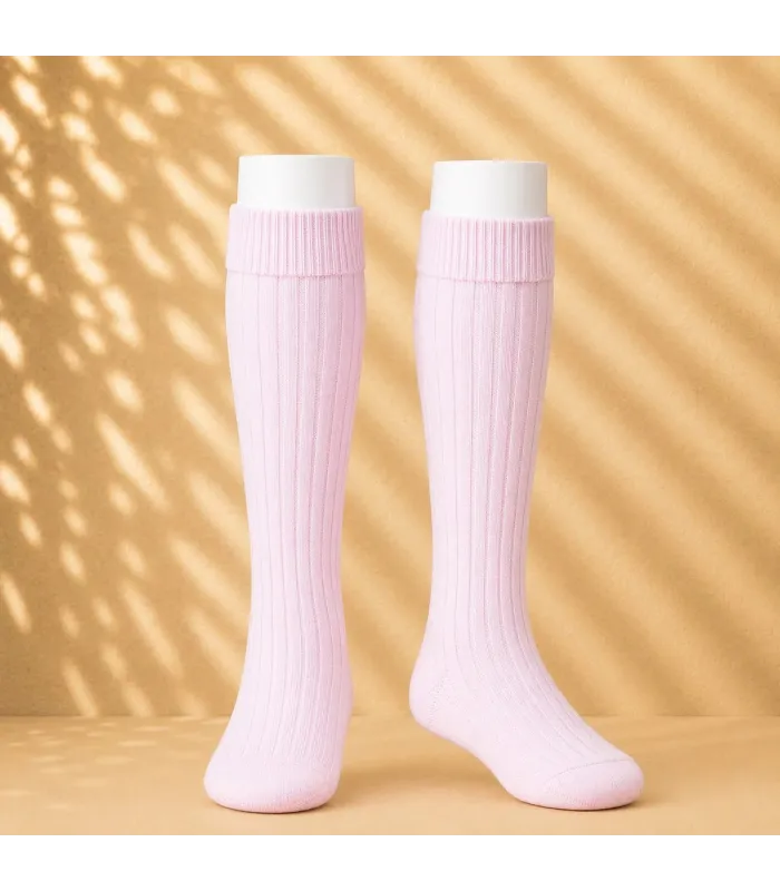 Calcetín Canalé Cóndor Rosa 500 de algodón para bebé y niño