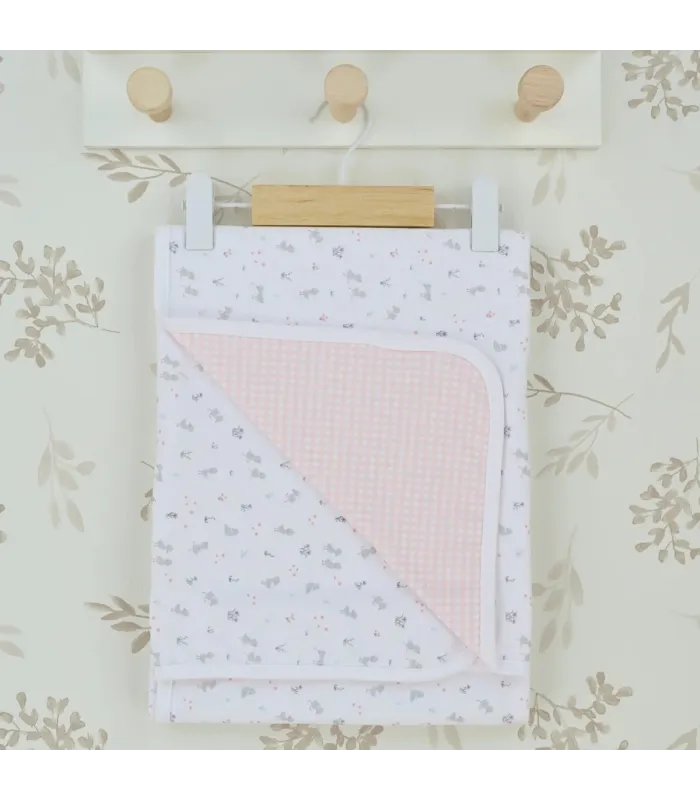 ▶️  Arrullo Reversible Nido Rosa al por mayor 4036 ROSA | Top Baby