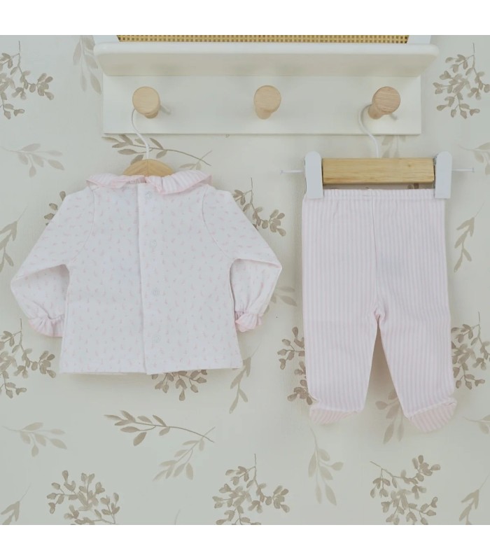 ▶️  Conjunto Polaina con Volante Niña Aromas al por mayor 51134 | Top Baby