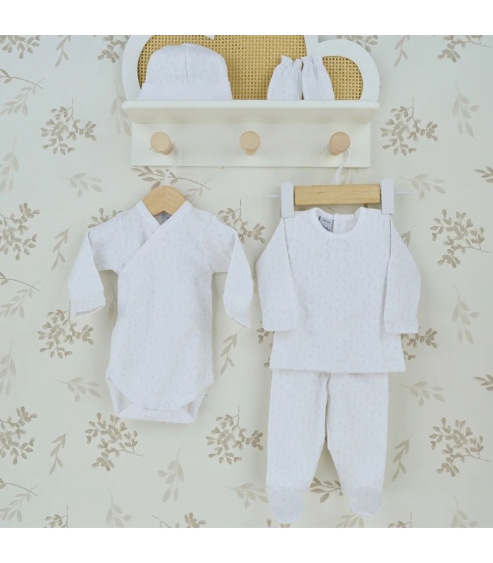 ▶️  Conjunto Nacimiento Regalo Aromas Celeste al por mayor 534 CELESTE | Top Baby