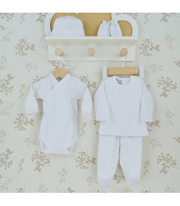 ▶️  Conjunto Nacimiento Regalo Aromas Celeste al por mayor 534 CELESTE | Top Baby