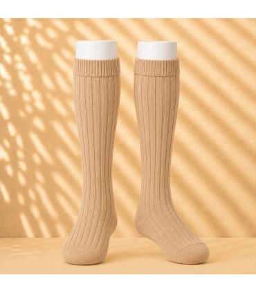 Calcetín Canalé Cóndor Camel 326 de algodón para bebé y niño