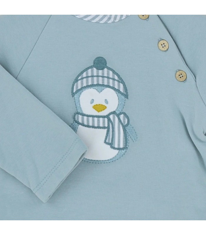 ▶️  Conjunto Corto Bebe Niño Pantalón y Sudadera Cristal al por mayor 41631 | Top Baby