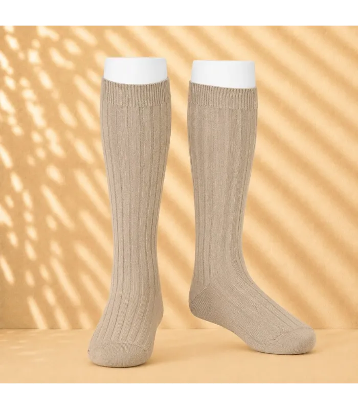 Calcetín Canalé Cóndor Quinoa 310 de algodón para bebé y niño