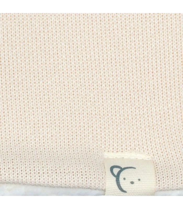 Diseño del Cuello Bebé Crudo tejido suave con interior borreguito blanco diseño cálido invierno