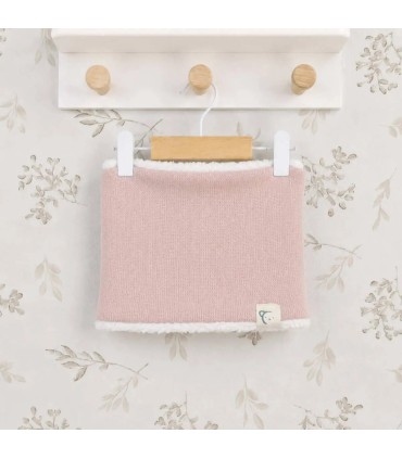 Cuello Bebé Nude tejido suave con interior borreguito blanco diseño cálido elegante invierno
