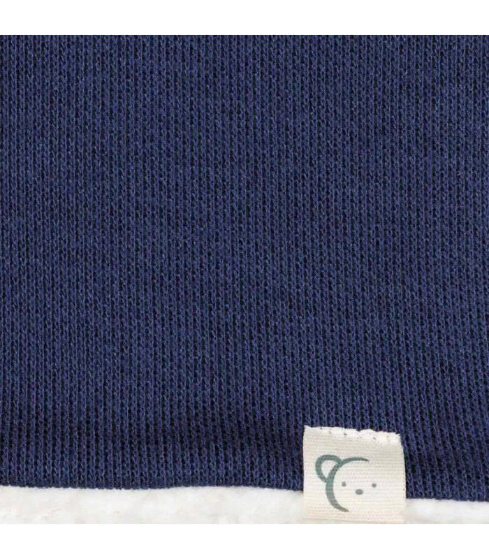 Diseño del Cuello Bebé Marino tejido suave con interior borreguito blanco diseño cálido clásico invierno