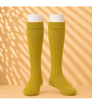 Calcetín Canalé Cóndor Curry 645 de algodón para bebé y niño