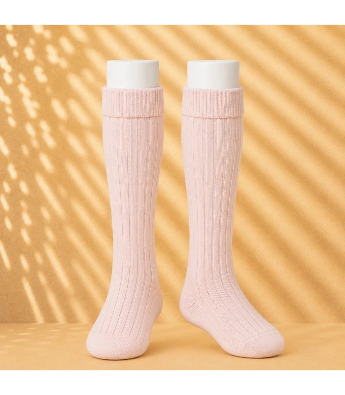 Calcetín Canalé Cóndor Nude 674 de algodón para bebé y niño