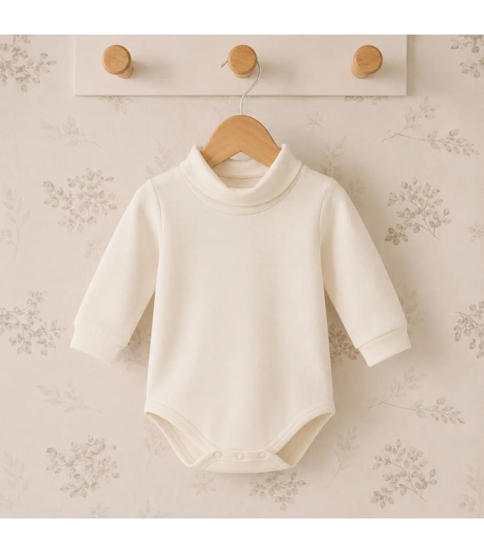Body bebé crudo cuello cisne Calamaro | Gateos