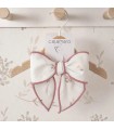 Lazo Pelo bebé nude floral pinza Calamaro Grove