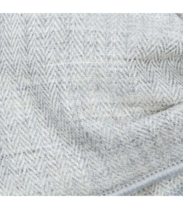 Detalles de la textura del Lazo Pelo bebé gris algodón pinza estructura lazo textura suave complemento elegante