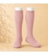 Calcetín Alto Liso Cóndor Rosa Palo 526 de algodón para bebé y niño