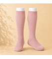 Calcetín Alto Liso Cóndor Rosa Palo