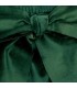 Diseño del Pololo Bebé Verde lazo grande tejido satinado volumen elegante infantil