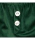 Detalles del diseño del Pololo Bebé Verde botones frontales tejido satinado elegante infantil