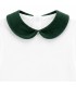 Detalles del diseño del Body Bebe Cuello Verde algodón suave cuello redondeado contraste natural elegante