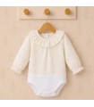 Body camisa bebé crudo plumeti Calamaro