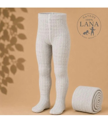 Leotardo Canalé Lana Cóndor Aluminio 966 para bebé y niña