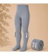 Leotardo Liso con Lazo Grosgrain Cóndor Acero 402 para bebé y niña