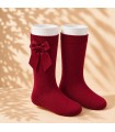 Calcetín Lazo Grosgrain Cóndor Red Velvet