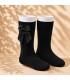 Calcetín Lazo Grosgrain Cóndor Negro 900 para bebé y niña