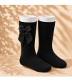 Calcetín Lazo Grosgrain Cóndor Negro