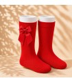 Calcetín Lazo Grosgrain Cóndor Rojo