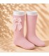 Calcetín Lazo Grosgrain Cóndor Rosa Palo | Gateos