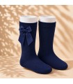 Calcetín Lazo Grosgrain Cóndor Azul Marino