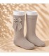 Calcetín Lazo Grosgrain Cóndor Piedra 334 para bebé y niña