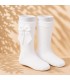 Calcetín Lazo Grosgrain Cóndor Blanco 200 para bebé y niña