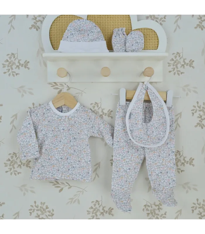 Conjunto Nacimiento Regalo Babero Bosco