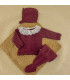 Conjunto Bebé Aramis Ciruela