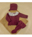Conjunto Bebé Aramis Ciruela