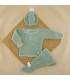 Conjunto Lana Bodoques Verde empolvado