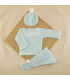 Conjunto Lana Verde Agua